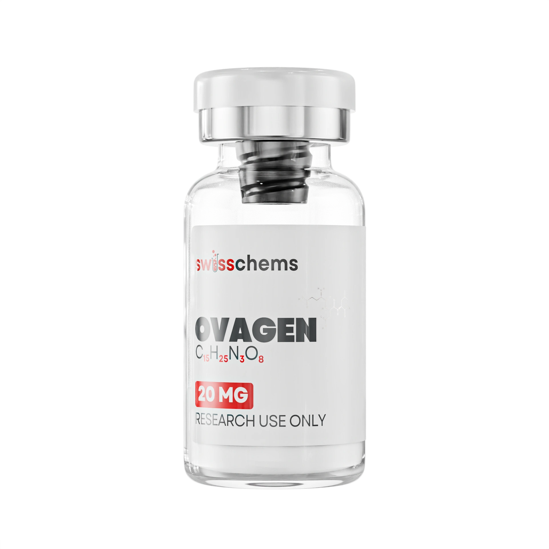 SwissChems Ovagen Synthetic Tripeptide Bioregulator 20mg