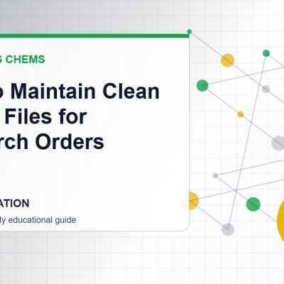 How to Maintain Clean Digital Files for Research Orders - Pure Swiss Chems research guide